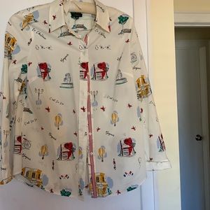 Talbots long sleeve shirt new with tags